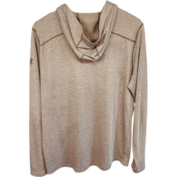 Under Armour HeatGear 1/4 Zip Pullover Hooded Sweatshirt - Picture 7 of 9